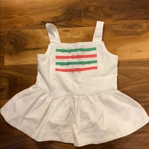 Janie and Jack size 6 white top